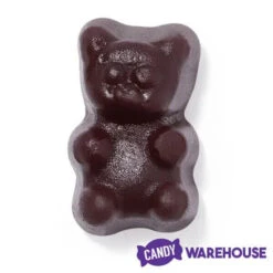 Jovy Black Cherry Gummy Bears: 5LB Bag -Candy Promotion Store jovy black cherry gummy bears 5lb bag candy warehouse 3