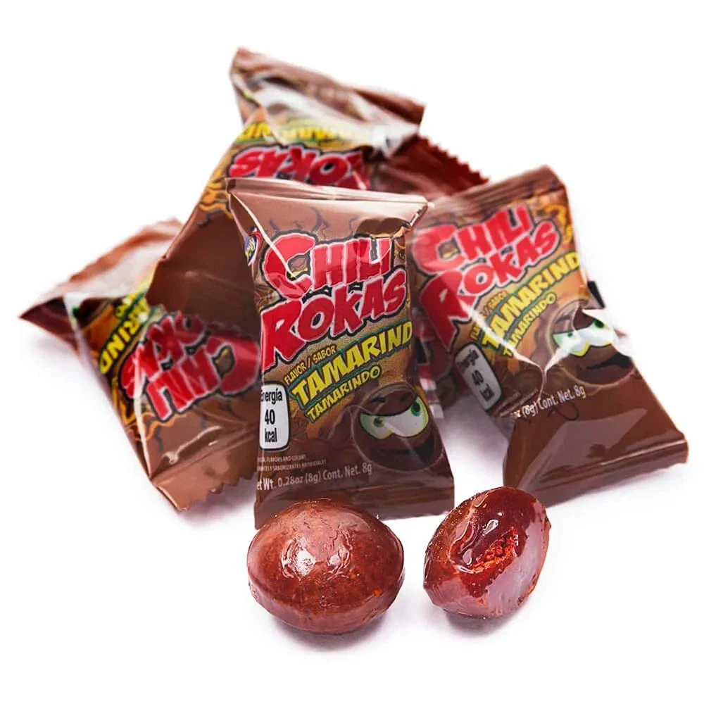 Jovy Chili Rokas Revolcadas Hard Candy - Tamarindo: 65-Piece Bag 1 Jovy Chili Rokas Revolcadas Hard Candy - Tamarindo: 65-Piece Bag