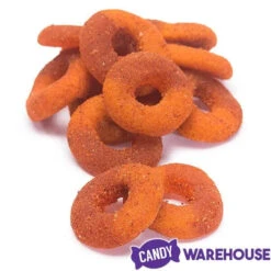 Jovy Crazy Gummy Rings Chamoy Candy - Peach: 5LB Bag 6 Jovy Crazy Gummy Rings Chamoy Candy - Peach: 5LB Bag -Candy Promotion Store jovy crazy gummy rings chamoy candy peach 5lb bag candy warehouse 3