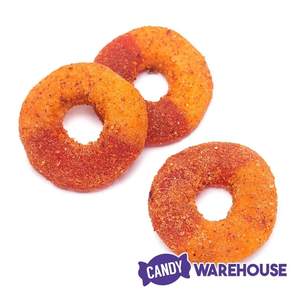 Jovy Crazy Gummy Rings Chamoy Candy - Watermelon: 5LB Bag 2 Jovy Crazy Gummy Rings Chamoy Candy - Watermelon: 5LB Bag - Image 2