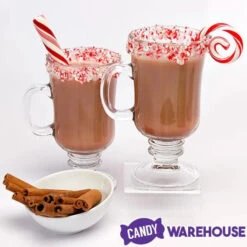 King Leo Crushed Peppermint Candy Cane Bits: 5LB Bag -Candy Promotion Store king leo crushed peppermint candy cane bits 5lb bag candy warehouse 5