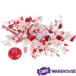 King Leo Crushed Peppermint Candy Cane Bits: 5LB Bag -Candy Promotion Store king leo crushed peppermint candy cane bits 5lb bag candy warehouse 6
