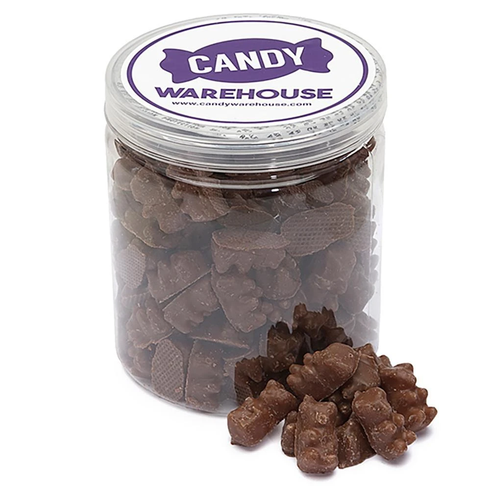 Koppers Milk Chocolate Covered Gummi Bears: 1LB Jar 1 Koppers Milk Chocolate Covered Gummi Bears: 1LB Jar