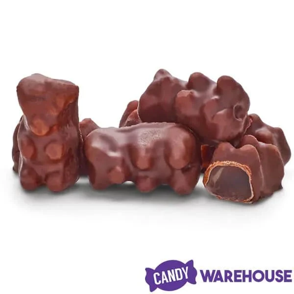 Koppers Milk Chocolate Covered Gummi Bears: 1LB Jar 2 Koppers Milk Chocolate Covered Gummi Bears: 1LB Jar - Image 2
