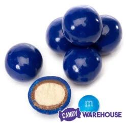 Koppers Milk Chocolate Covered Malt Balls - Navy Blue: 5LB Bag -Candy Promotion Store koppers milk chocolate covered malt balls navy blue 5lb bag candy warehouse 3
