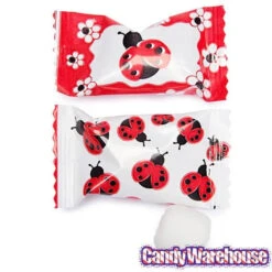 Lady Bug Wrapped Butter Mint Creams: 300-Piece Case -Candy Promotion Store lady bug wrapped butter mint creams 300 piece case candy warehouse 3 269f2a25 0a91 4c25 9c8a 90bcbef902a4