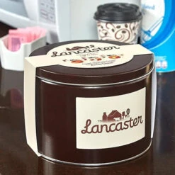 Lancaster Soft Cremes - Caramel, Vanilla, And Butterscotch - Caramel Candy: 2.5LB Gift Tin -Candy Promotion Store lancaster soft cremes caramel vanilla and butterscotch caramel candy 2 5lb gift tin candy warehouse 5