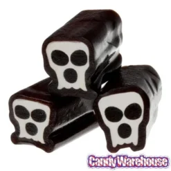 Licorice Skulls Candy: 5LB Bag -Candy Promotion Store licorice skulls candy 5lb bag candy warehouse 5