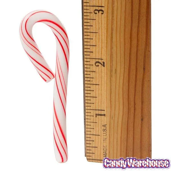 LifeSavers Wint-O-Green And Pep-O-Mint Mini Candy Canes: 40-Piece Box 2 LifeSavers Wint-O-Green And Pep-O-Mint Mini Candy Canes: 40-Piece Box - Image 2