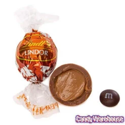 Lindt Chocolate Lindor Truffles - Peanut Butter: 60-Piece Box -Candy Promotion Store lindt chocolate lindor truffles peanut butter 60 piece box candy warehouse 3