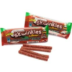 Lucas Skwinkles Rellenos Chili Candy Packs: 12-Piece Box