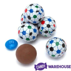 Madelaine Foiled Milk Chocolate Soccer Balls: 5LB Bag -Candy Promotion Store madelaine foiled milk chocolate soccer balls 5lb bag candy warehouse 5