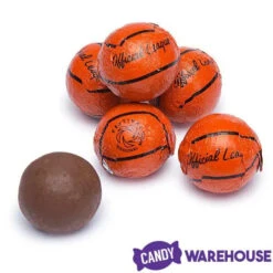 Madelaine Foiled Milk Chocolate Sports Balls 2-Ounce Mesh Bags - Basketball: 24-Piece Tub -Candy Promotion Store madelaine foiled milk chocolate sports balls 2 ounce mesh bags basketball 24 piece tub candy warehouse 3
