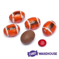 Madelaine Foiled Milk Chocolate Sports Balls 2-Ounce Mesh Bags - Football: 24-Piece Tub -Candy Promotion Store madelaine foiled milk chocolate sports balls 2 ounce mesh bags football 24 piece tub candy warehouse 4