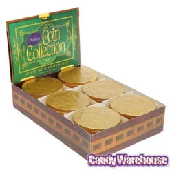Madelaine Gold Foiled Buffalo Giant Milk Chocolate Coins: 60-Piece Box -Candy Promotion Store madelaine gold foiled buffalo giant milk chocolate coins 60 piece box candy warehouse 3