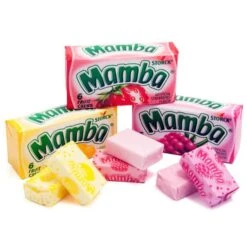 Mamba Fruit Chews Candy 6-Packs - Original: 48-Piece Box