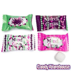 Mardi Gras Wrapped Buttermint Creams: 300-Piece Case -Candy Promotion Store mardi gras wrapped buttermint creams 300 piece case candy warehouse 3 270a371e f7eb 4e6e 8546 5b967d84c574