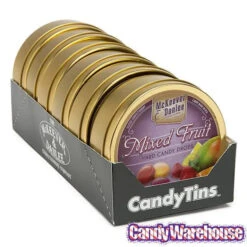 McKeever & Danlee Bon Bons Candy Tins - Mixed Fruit: 6-Piece Box -Candy Promotion Store mckeever and danlee bon bons candy tins mixed fruit 6 piece box candy warehouse 3