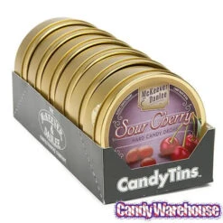 McKeever & Danlee Bon Bons Candy Tins - Sour Cherry: 6-Piece Box -Candy Promotion Store mckeever and danlee bon bons candy tins sour cherry 6 piece box candy warehouse 3