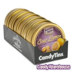 McKeever & Danlee Bon Bons Candy Tins - Sour Lemon: 6-Piece Box -Candy Promotion Store mckeever and danlee bon bons candy tins sour lemon 6 piece box candy warehouse 3