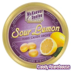 McKeever & Danlee Bon Bons Candy Tins - Sour Lemon: 6-Piece Box -Candy Promotion Store mckeever and danlee bon bons candy tins sour lemon 6 piece box candy warehouse 4