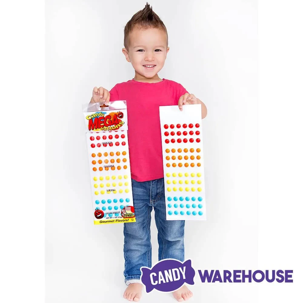 Mega Candy Buttons Sheets: 3-Piece Pack 3 Mega Candy Buttons Sheets: 3-Piece Pack - Image 3