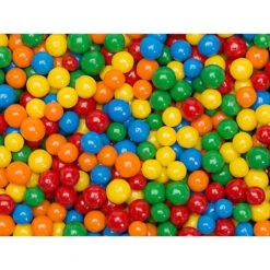 Micro Assorted Colors 1/4-Inch Jawbreakers: 2LB Bag