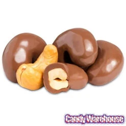 Milk Chocolate Covered Cashews Candy: 2LB Bag -Candy Promotion Store milk chocolate covered cashews candy 2lb bag candy warehouse 3 0db23a84 d134 4000 88ef aee4e31d5b72