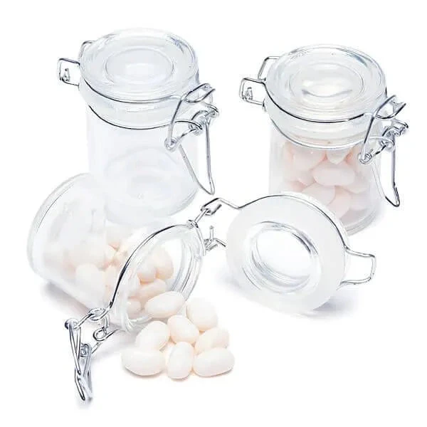 Mini Glass Favor Jars - 1.25-Ounce Canning Jar With Swing Top: 12-Piece Set 1 Mini Glass Favor Jars - 1.25-Ounce Canning Jar With Swing Top: 12-Piece Set