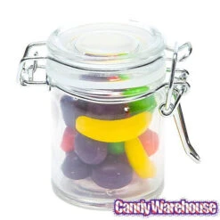 Mini Glass Favor Jars - 1.25-Ounce Canning Jar With Swing Top: 12-Piece Set 7 Mini Glass Favor Jars - 1.25-Ounce Canning Jar With Swing Top: 12-Piece Set -Candy Promotion Store mini glass favor jars 1 25 ounce canning jar with swing top 12 piece set candy warehouse 3