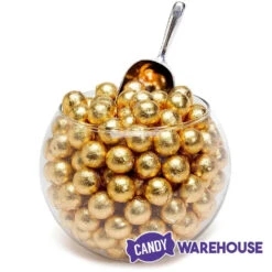 Palmer Foiled Caramel Filled Chocolate Candy Balls - Gold: 5LB Bag -Candy Promotion Store palmer foiled caramel filled chocolate candy balls gold 5lb bag candy warehouse 3