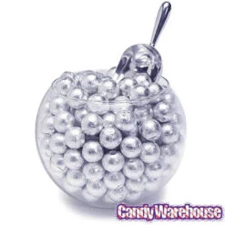 Palmer Foiled Caramel Filled Chocolate Candy Balls - Silver: 5LB Bag -Candy Promotion Store palmer foiled caramel filled chocolate candy balls silver 5lb bag candy warehouse 3 456ca86f beaf 4194 8026 c7e8852538ba