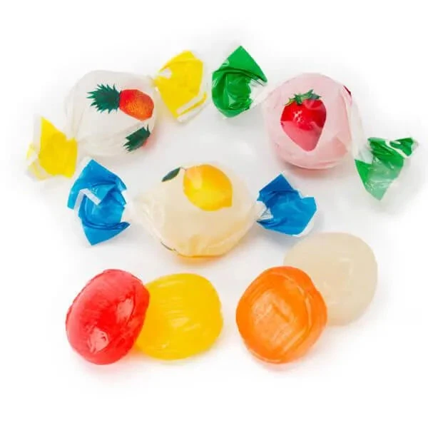 Primrose Filled Assorted Fruit Bon Bons Candy: 5LB Bag 1 Primrose Filled Assorted Fruit Bon Bons Candy: 5LB Bag