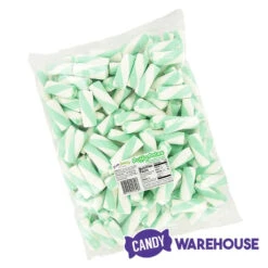 Puffy Poles Jumbo Marshmallow Twists - Teal: 1KG Bag -Candy Promotion Store puffy poles jumbo marshmallow twists teal 1kg bag candy warehouse 3
