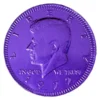 Purple Foiled Milk Chocolate Coins: 1LB Bag