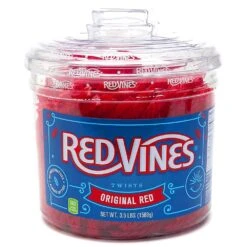 Red Vines Licorice Twists Candy: 3.5LB Tub