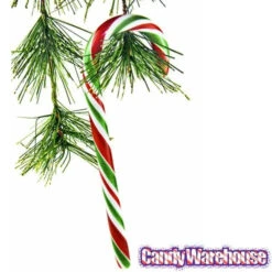 Red - White - Green Peppermint Candy Canes: 18-Piece Box -Candy Promotion Store red white green peppermint candy canes 18 piece box candy warehouse 3