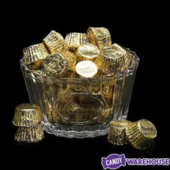 Reese's Peanut Butter Cups Miniatures - Gold: 200-Piece Bag -Candy Promotion Store reese s peanut butter cups miniatures gold 200 piece bag candy warehouse 3