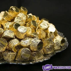 Reese's Peanut Butter Cups Miniatures - Gold: 200-Piece Bag -Candy Promotion Store reese s peanut butter cups miniatures gold 200 piece bag candy warehouse 4
