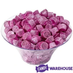 Reese's Peanut Butter Cups Miniatures - Pink: 200-Piece Bag 9 Reese's Peanut Butter Cups Miniatures - Pink: 200-Piece Bag -Candy Promotion Store reese s peanut butter cups miniatures pink 200 piece bag candy warehouse 3