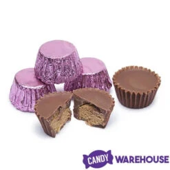 Reese's Peanut Butter Cups Miniatures - Pink: 200-Piece Bag 12 Reese's Peanut Butter Cups Miniatures - Pink: 200-Piece Bag -Candy Promotion Store reese s peanut butter cups miniatures pink 200 piece bag candy warehouse 6