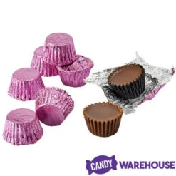 Reese's Peanut Butter Cups Miniatures - Pink: 200-Piece Bag 13 Reese's Peanut Butter Cups Miniatures - Pink: 200-Piece Bag -Candy Promotion Store reese s peanut butter cups miniatures pink 200 piece bag candy warehouse 7