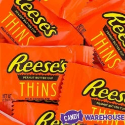 Reese's Thins Milk Chocolate Peanut Butter Cups Candy: 7.37-Ounce Bag -Candy Promotion Store reese s thins milk chocolate peanut butter cups candy 7 37 ounce bag candy warehouse 3