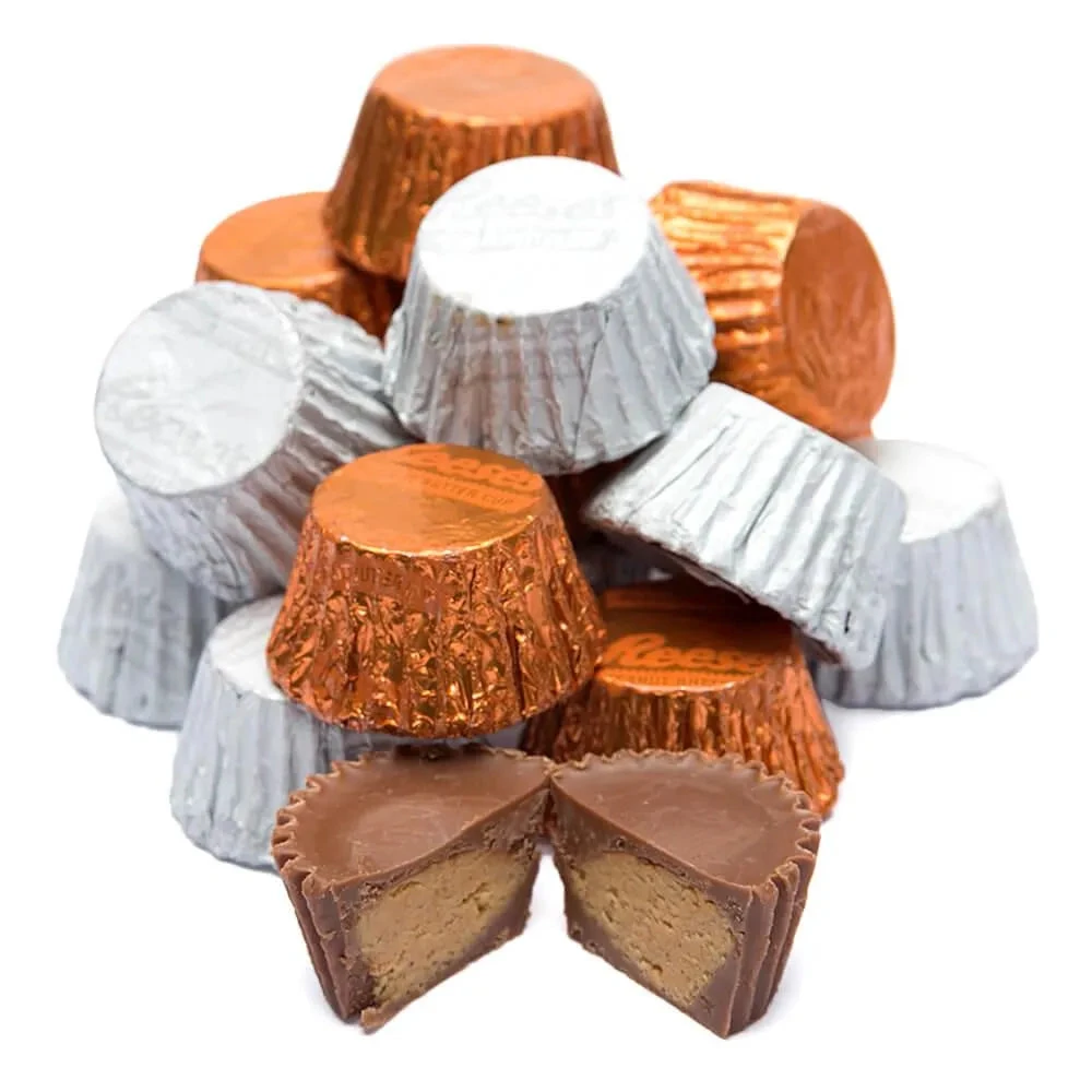 Reeses Peanut Butter Cups Color Combo - Orange And White: 400-Piece Box 1 Reeses Peanut Butter Cups Color Combo - Orange And White: 400-Piece Box