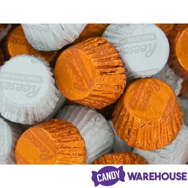 Reeses Peanut Butter Cups Color Combo - Orange And White: 400-Piece Box 4 Reeses Peanut Butter Cups Color Combo - Orange And White: 400-Piece Box - Image 4
