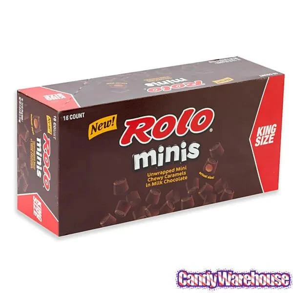 Rolo Minis Candy King Size Pouches: 16-Piece Box 2 Rolo Minis Candy King Size Pouches: 16-Piece Box - Image 2