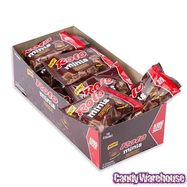 Rolo Minis Candy King Size Pouches: 16-Piece Box 3 Rolo Minis Candy King Size Pouches: 16-Piece Box - Image 3