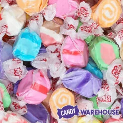 Salt Water Taffy - Assorted Flavors: 5LB Bag -Candy Promotion Store salt water taffy assorted flavors 5lb bag candy warehouse 3
