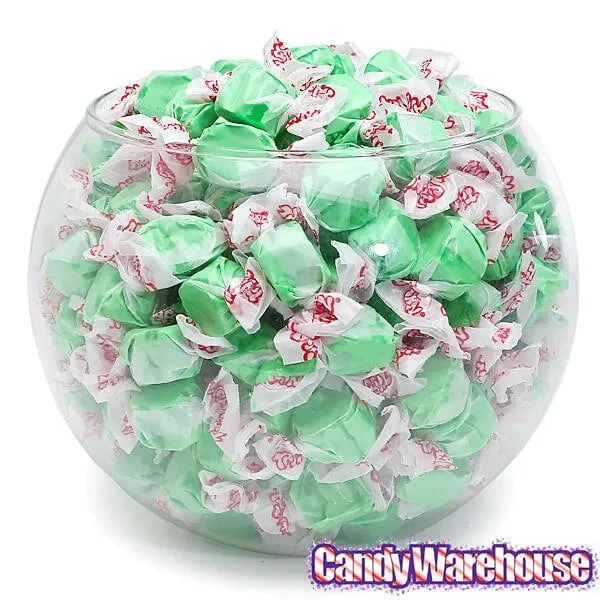 Salt Water Taffy - Green Apple: 2.5LB Bag 2 Salt Water Taffy - Green Apple: 2.5LB Bag - Image 2