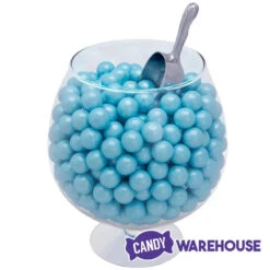 Shimmer Pearl Powder Blue 1-Inch Gumballs: 2LB Bag -Candy Promotion Store shimmer pearl powder blue 1 inch gumballs 2lb bag candy warehouse 3